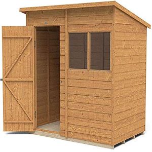Forest Garden Overlap Dip Treated 6x4 Pent Shed