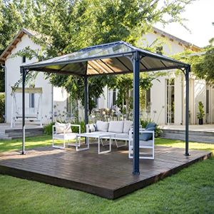 Palram Canopia Martinique 4300 Garden Gazebo - Robust Structure for Year-Round Use